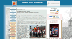 Desktop Screenshot of cundinamarca-historica.org